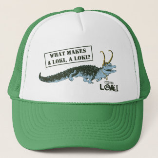 Alligator Loki Illustration Trucker Hat