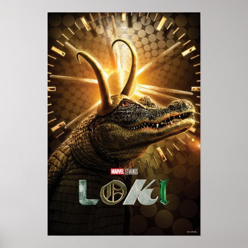 Alligator Loki TVA Poster
