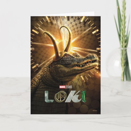 Alligator Loki TVA Poster Card