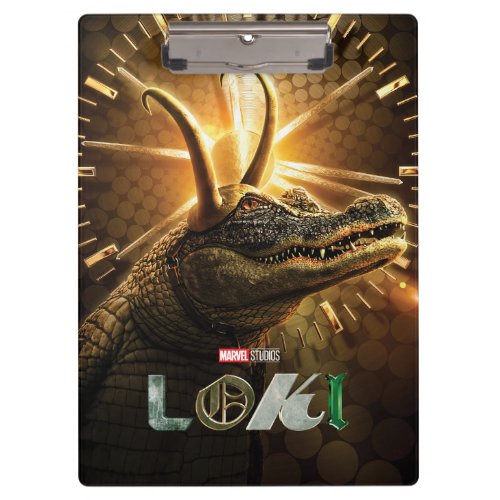 Alligator Loki TVA Poster Clipboard
