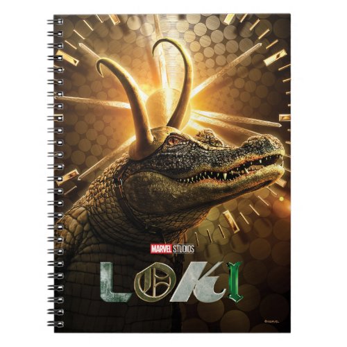 Alligator Loki TVA Poster Notebook