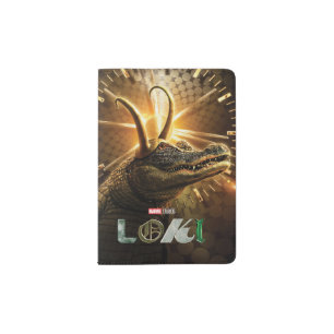Alligator Loki TVA Poster Passport Holder