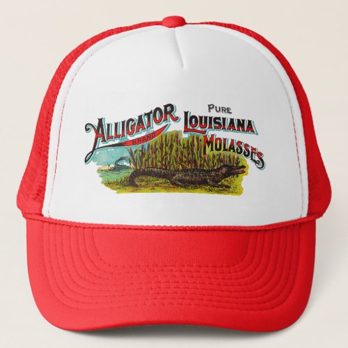 Alligator Louisiana Molasses Trucker Hat