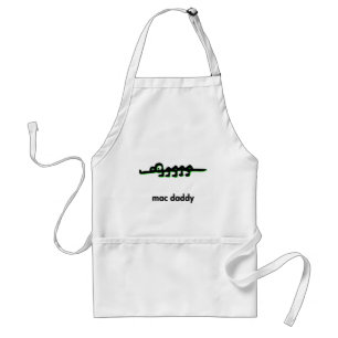Alligator mac daddy adult apron