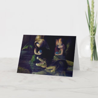 "Alligator Magic" Greeting Card