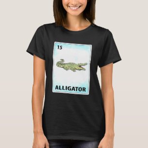 Alligator Mexican Cards T-Shirt