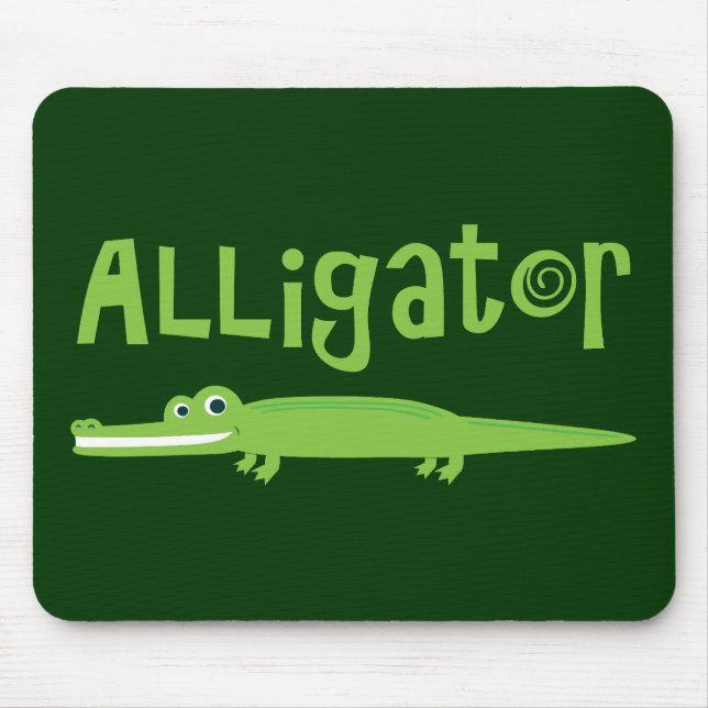 Alligator Mouse Pad (Front)