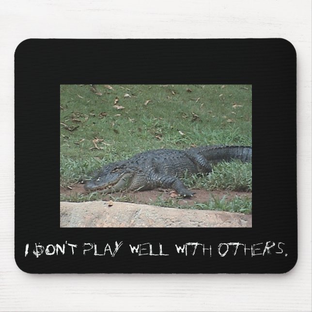 Alligator Mousepad (Front)