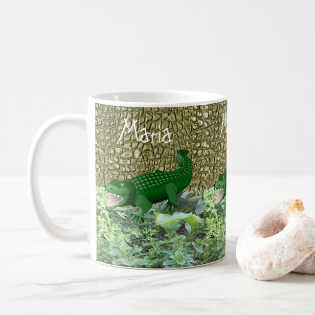 Alligator Mug (With Donut)