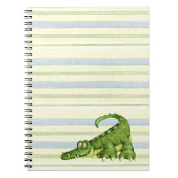 Alligator - Notebook by Zazzlemm_Cards at Zazzle