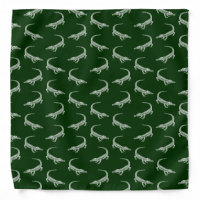 Alligator Pattern Vintage Art Alligators Design