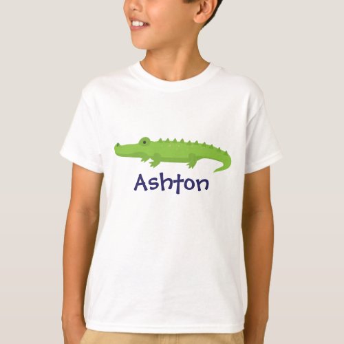Alligator Personalized T_shirt