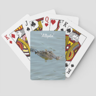 Alligator Playing Cards