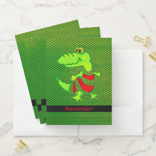 Alligator Pocket Folder