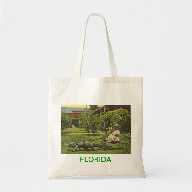ALLIGATOR POWER TOTE BAG (Front)