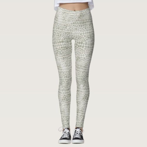 Alligator Print Leggings