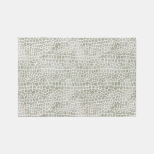 Alligator Print Rug