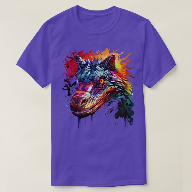 Alligator Rainbow T-Shirt (Design Front)