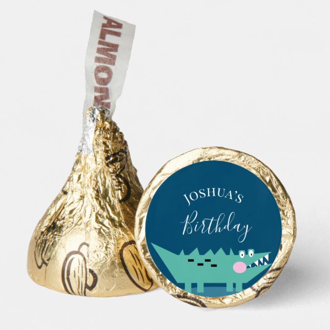 Alligator Reptile Birthday  Hershey Kisses Hershey®'s Kisses® (Front)
