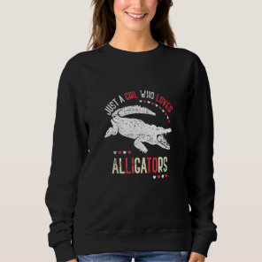 Alligator Reptile Crocodile Women Crocodile Sweatshirt