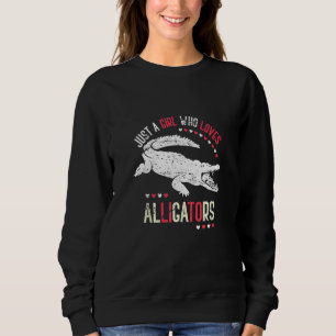 Alligator Reptile Crocodile Women Crocodile Sweatshirt
