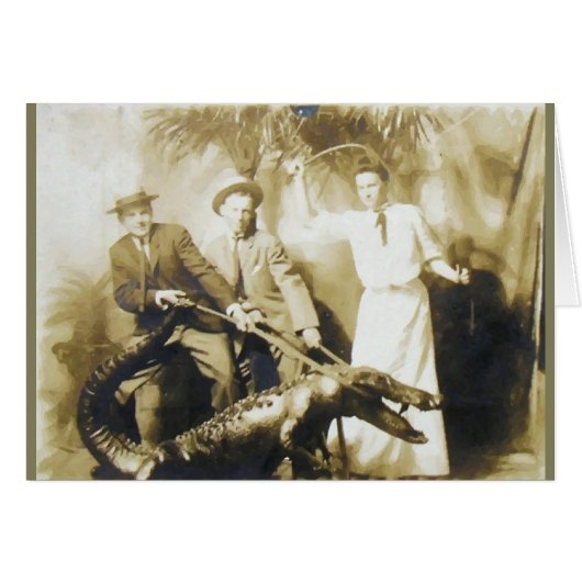 Alligator Round Up Cards (Front Horizontal)