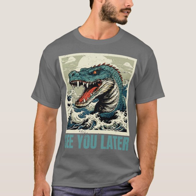 Alligator See You Later T-Shirt (Front)