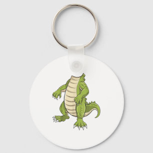 Alligator Shirt Adult Kids Men Women Crocodile Cos Keychain
