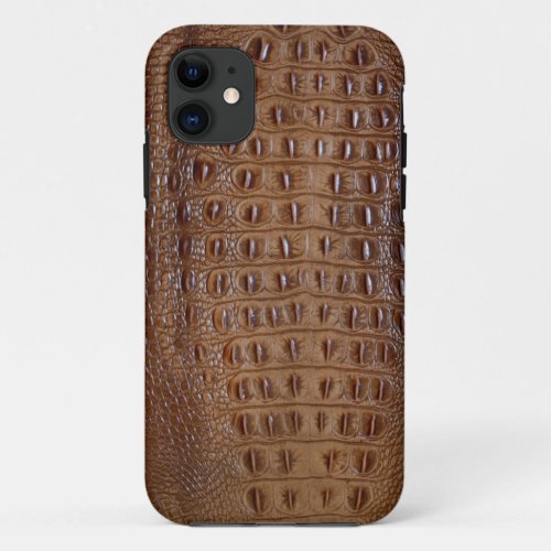 Alligator Skin iPhone 11 Case