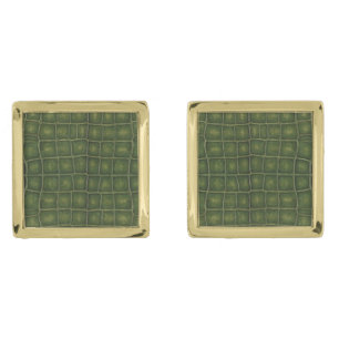 Alligator Skin  Cufflinks