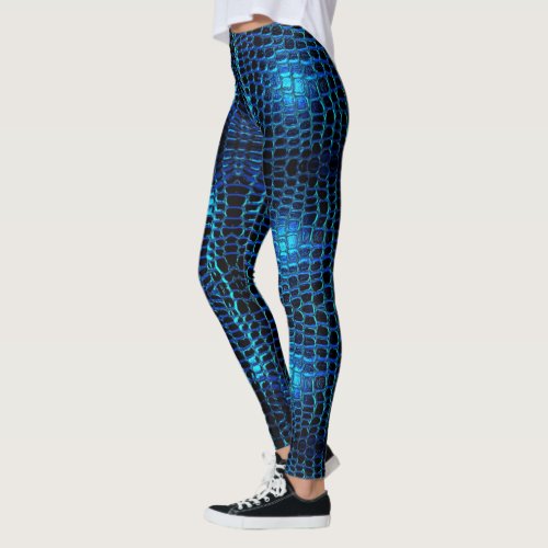 Alligator skin Design on a Leggings