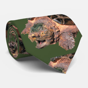 Alligator snapping turtle ネクタイ neck tie