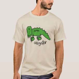 Alligator Stick Figure T-Shirt