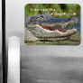 Alligator Thinking of You makes Me Smile Magnet