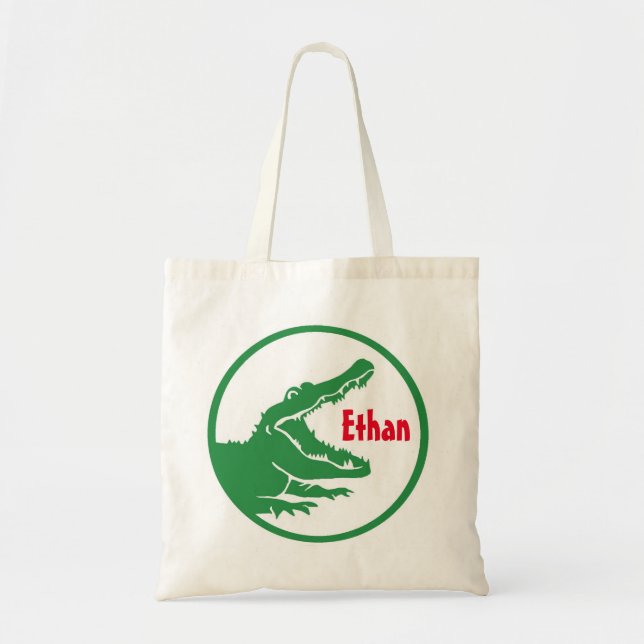 Alligator tote bag (Front)