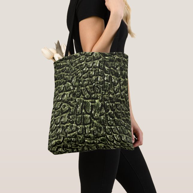 "Alligator" Tote Bag (Close Up)