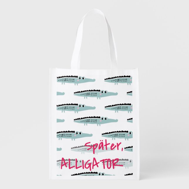 Alligator Tote Bag 2 (Front)