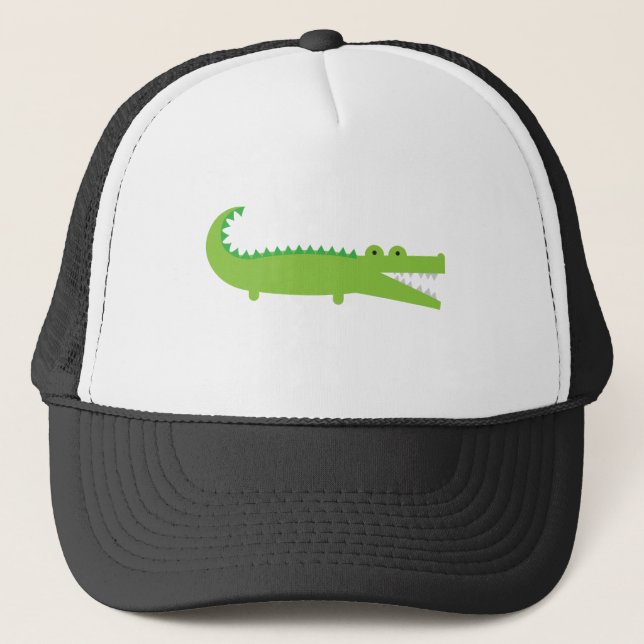 Alligator Trucker Hat (Front)