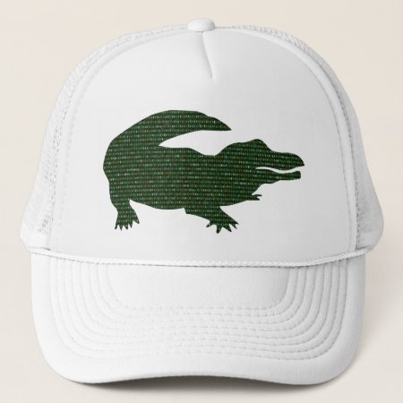 Alligator Trucker Hat