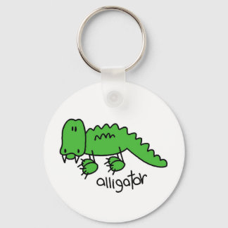 Alligator Tshirts and Gifts Keychain