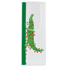 Alligator Valentine Wine Bag