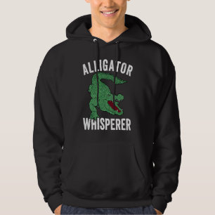 Alligator Whisperer Gator Crocodile Zoo Animal Hoodie