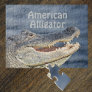 Alligator Wildlife Florida Everglades Photographic Jigsaw Puzzle