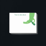 Alligator Wine Post-it Notes<br><div class="desc">For the gator in your life that enjoys wine.  You can purchase as is our change the message.  It's easy!</div>