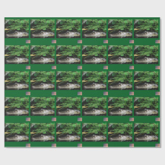 Alligator Wrapping Paper