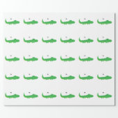 Alligator Wrapping Paper (Flat)
