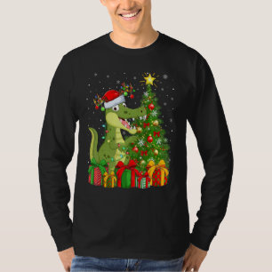 Alligator Xmas Holiday Santa Alligator Christmas T-Shirt