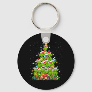 Alligator Xmas Tree Lighting Santa Alligator Chris Keychain