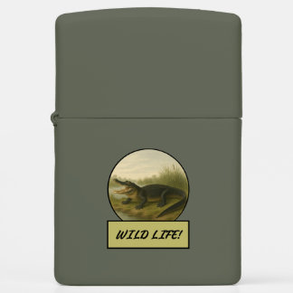 Alligator Zippo Lighter