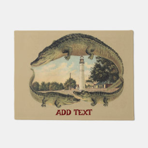 Alligators and Lighthouse, Welcome, Doormat